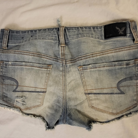 American Eagle outfitters distressed lace up shorts - Picture 4 of 8